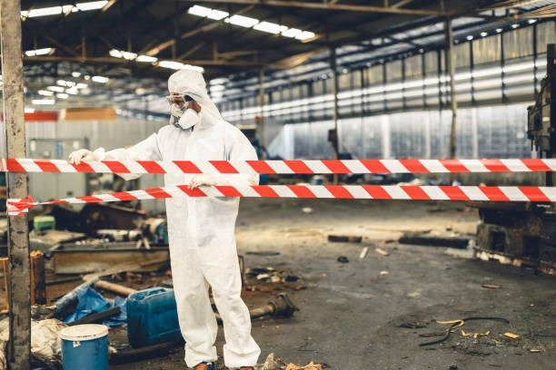 Professional Drug Lab Cleanup technician working in Sauk Centre, MN